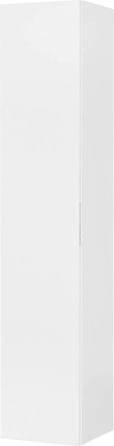 Ben Vario Badkamerkast 35x35x175 cm Wit Glans Kolomkast Badkamer Hoog Opbergkast