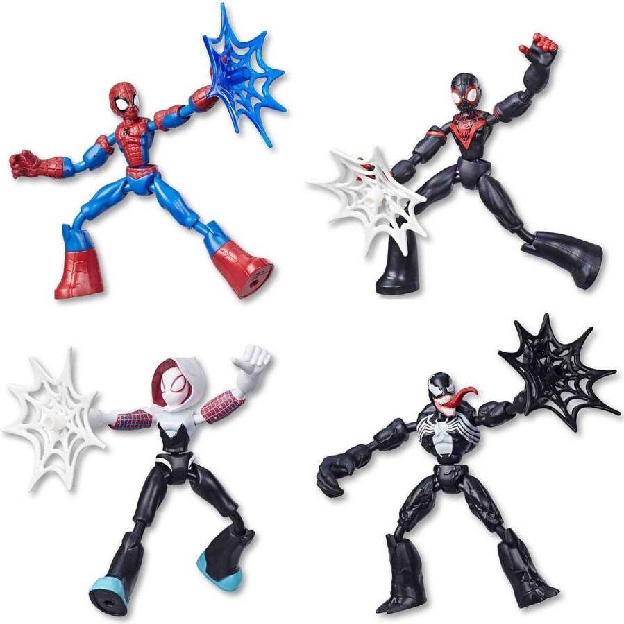 Bend and flex Spiderman Actiefiguur Assorti