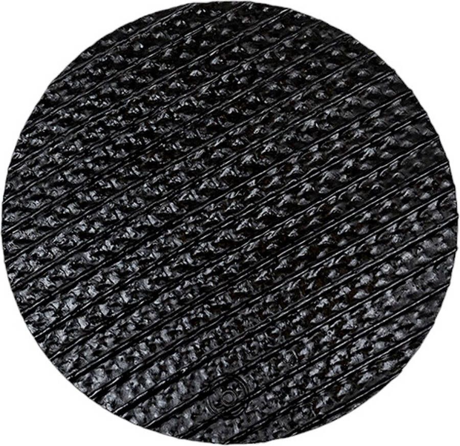 BENDL UPCYCLED Onderzetter brandslang ROUND black