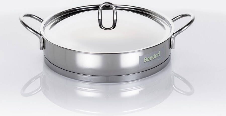 Bendorf lage conische sauteuse met deksel 28 cm