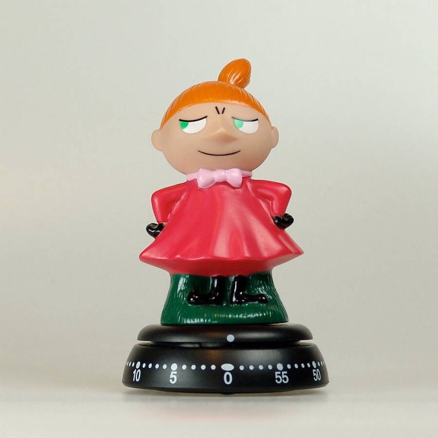 Bengt EK Design Kookwekker Moomin Dame Little My 60 minuten Kunststof Rood Zwart