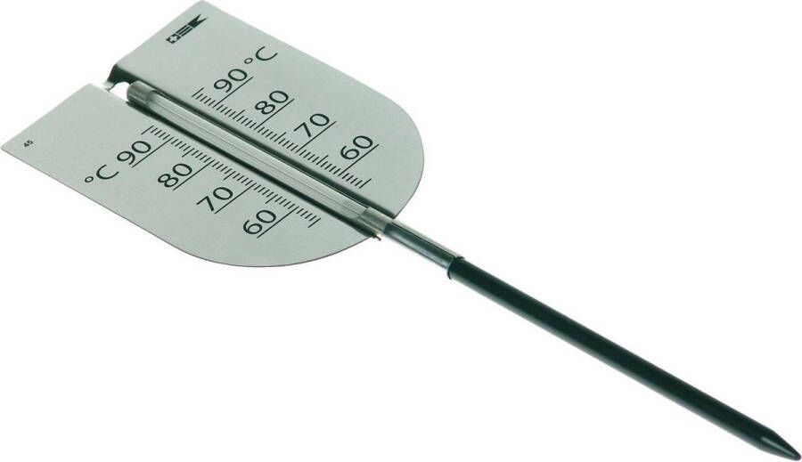 Shoppartners Analoge vleesthermometer keuken thermometer kunststof 25 cm Vleesthermometers