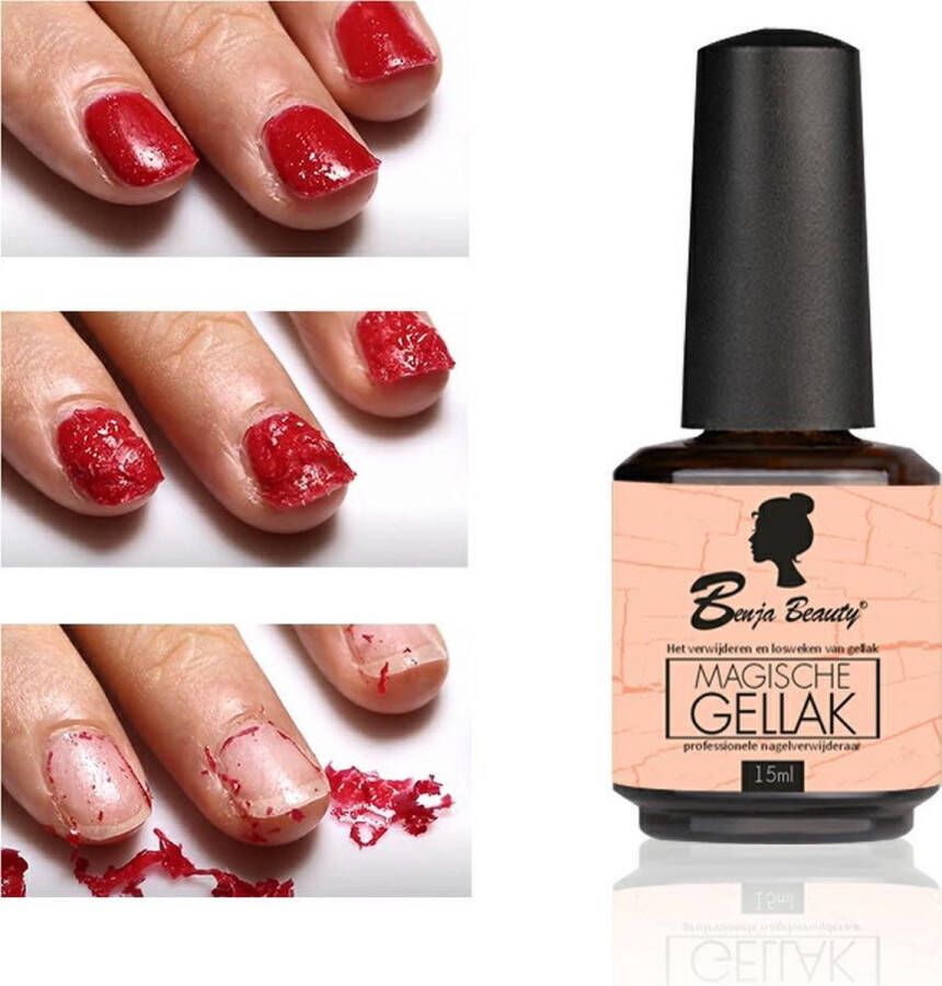 BenjaBeauty Gellak remover|Nagellak remover|Nagellak verwijderaar|Magische gellak remover|Pedicure|Manicure|Gel polish