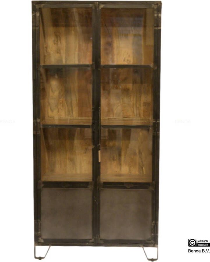 Benoa Alexandria 2 Door Display Cabinet 90 cm