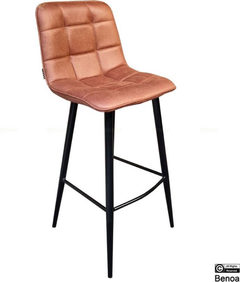 Benoa Bar Chair Lucy Cognac 2 Pieces a box
