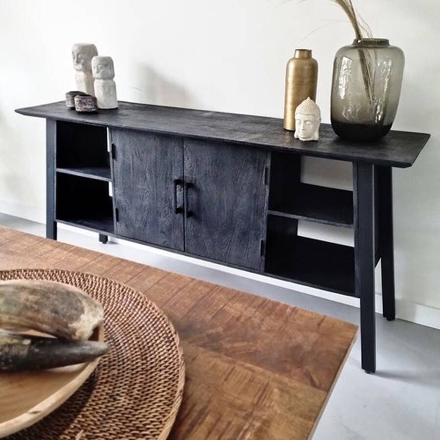 Benoa Berlin 2 Door Sideboard Black 175