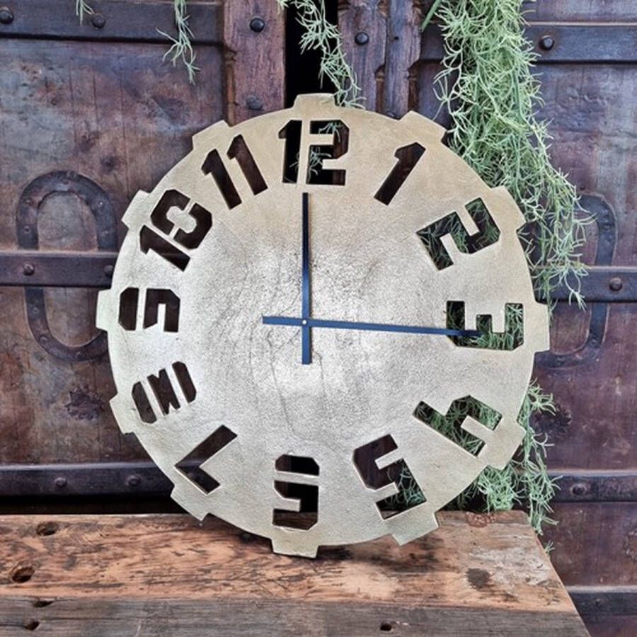 Benoa Philadelphia Decorative Brass Antique Wall Clock 55 cm