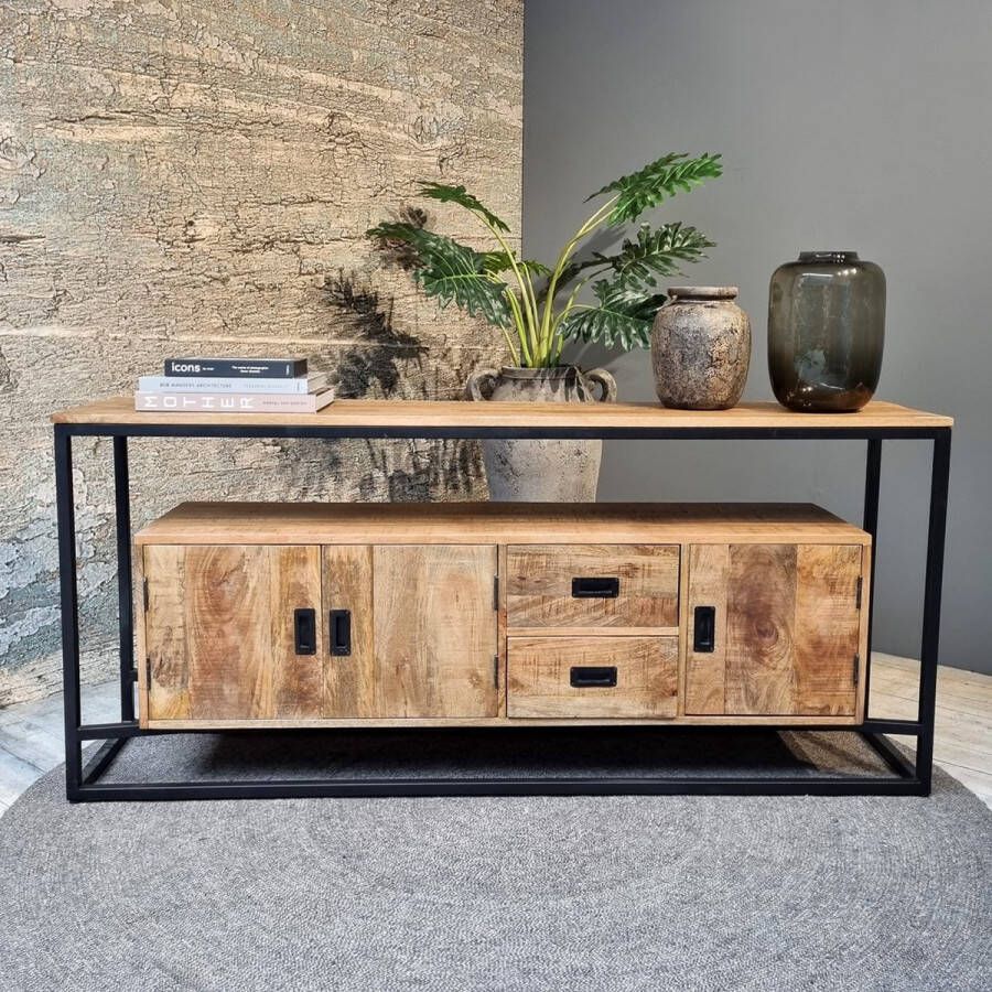 Benoa Dressoir Len 160 cm 2 laden en 2 deuren