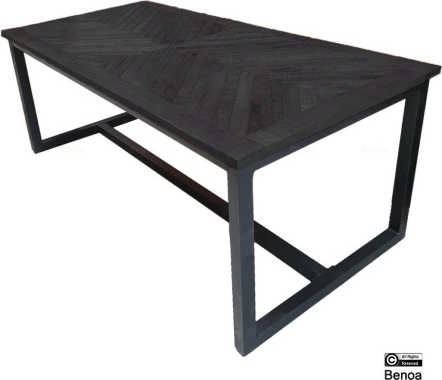 Benoa Jax Dining Table Black 200 cm