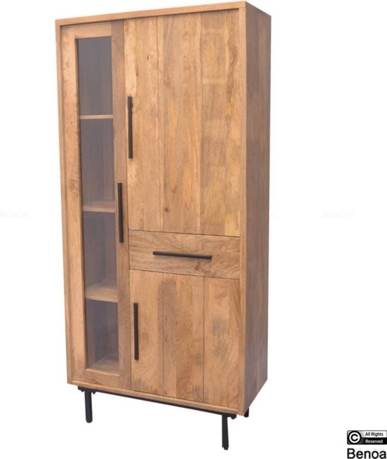 Benoa Kabinetkast Jayden Mangohout 190x85x40 cm