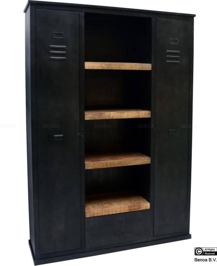 Benoa Lockerkast Lynn Mangohout Metaal 140 cm