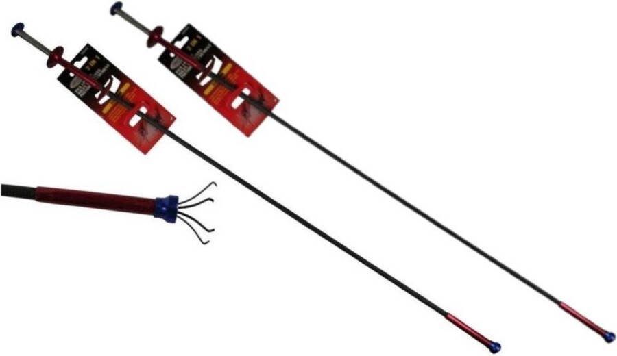 Merkloos Sans marque 2x stuks magnetische grijpers pickup 70 cm gereedschap grijpers griptangen