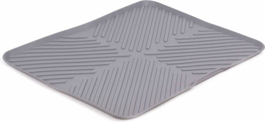 Benson Siliconen afdruipmat hittebestendig 40.6 x 37 cm grijs