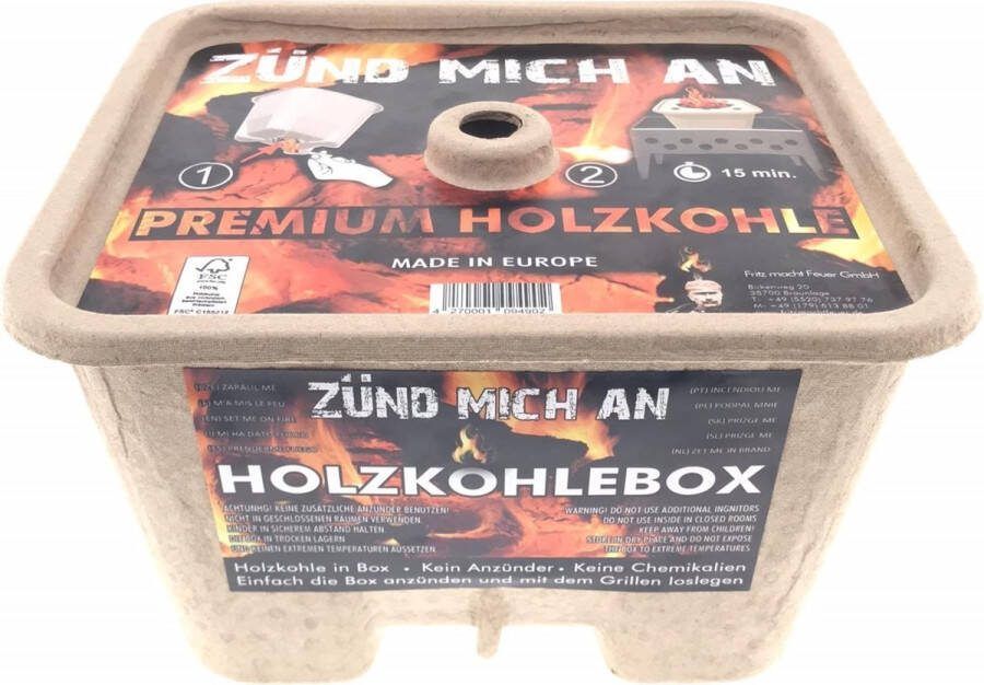 Benson Barbecue BBQ Starter 3 in 1 Inclusief 1 Kilo Houtskool