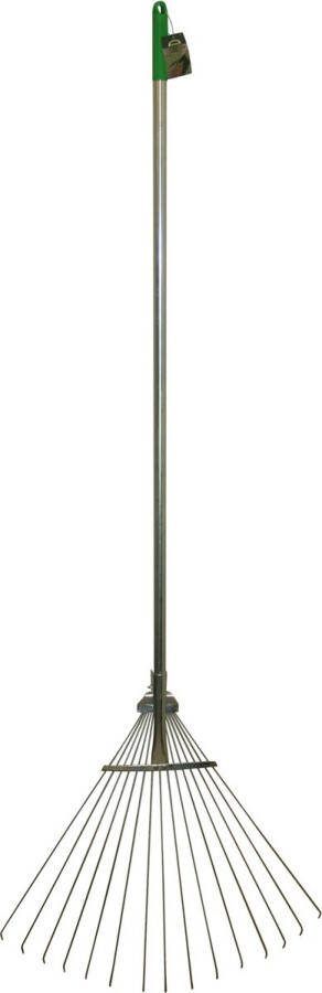Benson Bladhark met 15 tanden Verstelbare steel Metaal 155 cm 43 cm werkbreedte