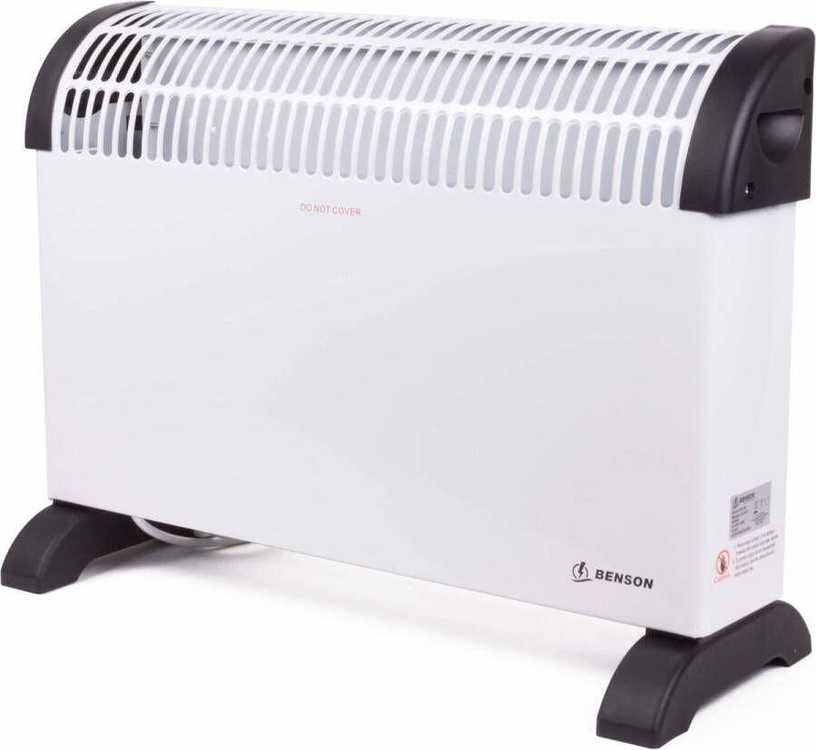 Benson Heater Convector 750 1250 2000W Flexibele Verwarming voor Elk Seizoen