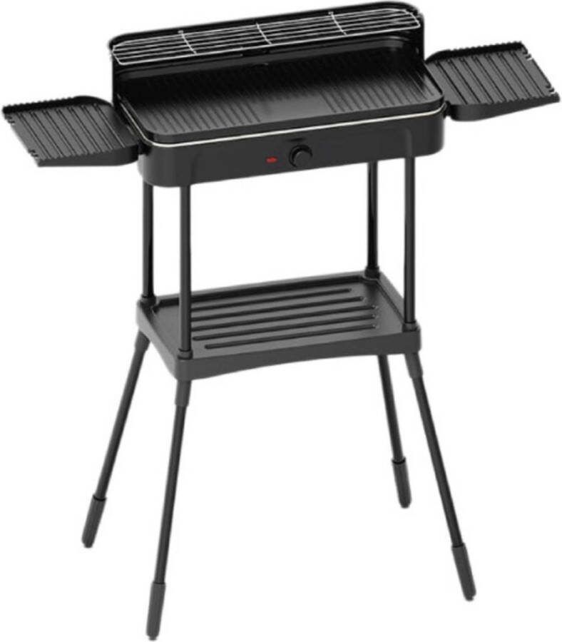 Benson Elektrische tafelgrill en barbecue 2-in-1 2200 W verwijderbare grillplaat vaatwasmachinebestendig