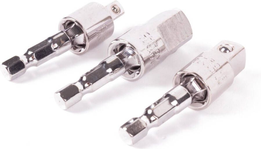 Benson Flexibele boormachine verloopstukken set van 3 kogelvergrendeling 55 mm