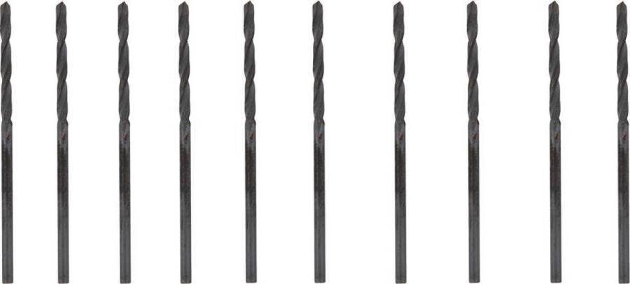 Benson Metaalboren set 2 mm nauwkeurig en krachtig 10 stuks incl. opbergbox