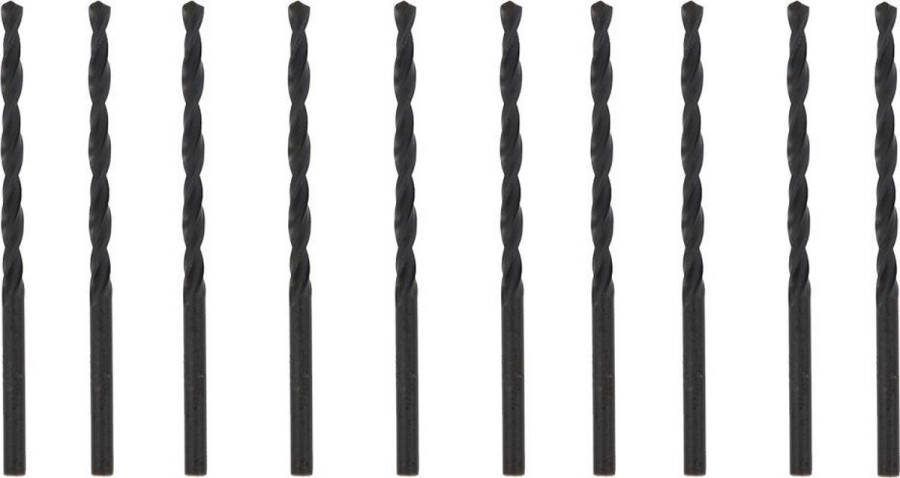 Benson Set metaalboren HSS 3 2 mm 10 stuks met opbergbox