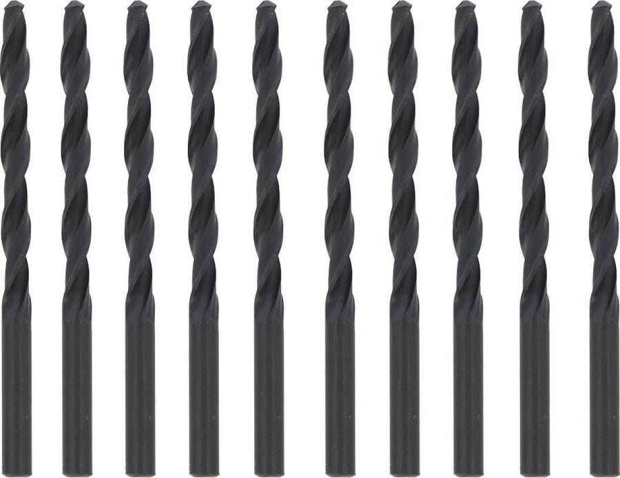 Benson Set metaalboren HSS 7 mm 10 stuks korte versie rechts snijdend
