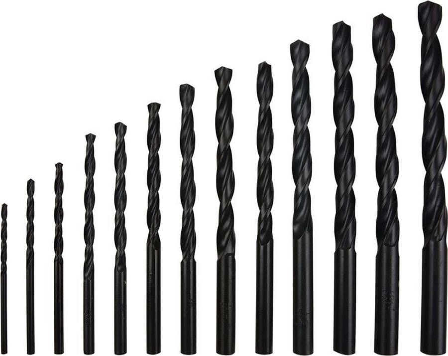 Benson Metaalborenset 13-delig HSS-staal 2 t m 8 mm Spiraalvormig
