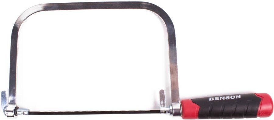 Benson IJzerzaag met beugel 360° draaibaar zaagblad Soft-grip handgreep 165 x 125 mm