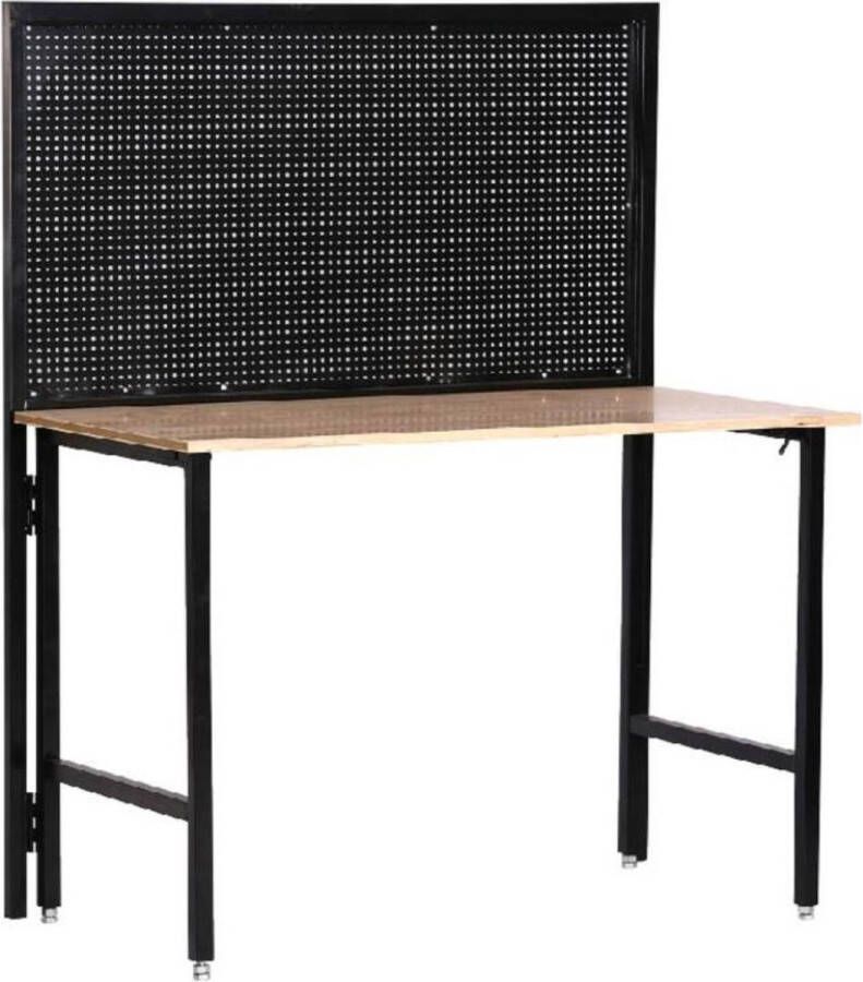 Benson Inklapbare werkbank ruimtebesparend stevig 146x122 cm
