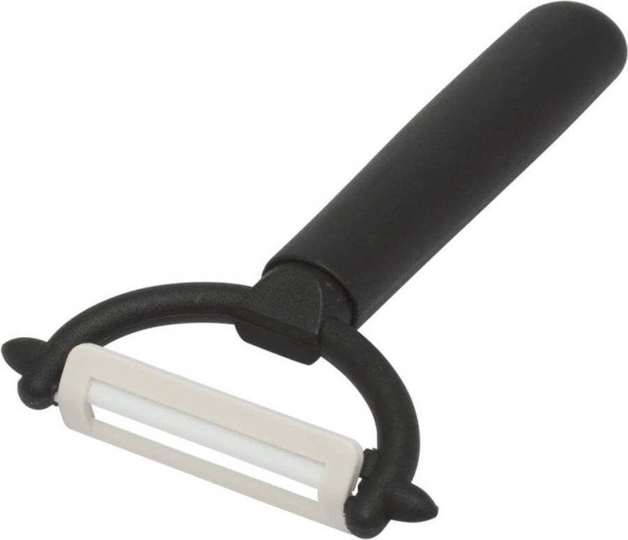 Benson Keramische dunschiller Scherp lemmet Geschikt voor links- en rechtshandigen 4.2 cm Zwart Wit