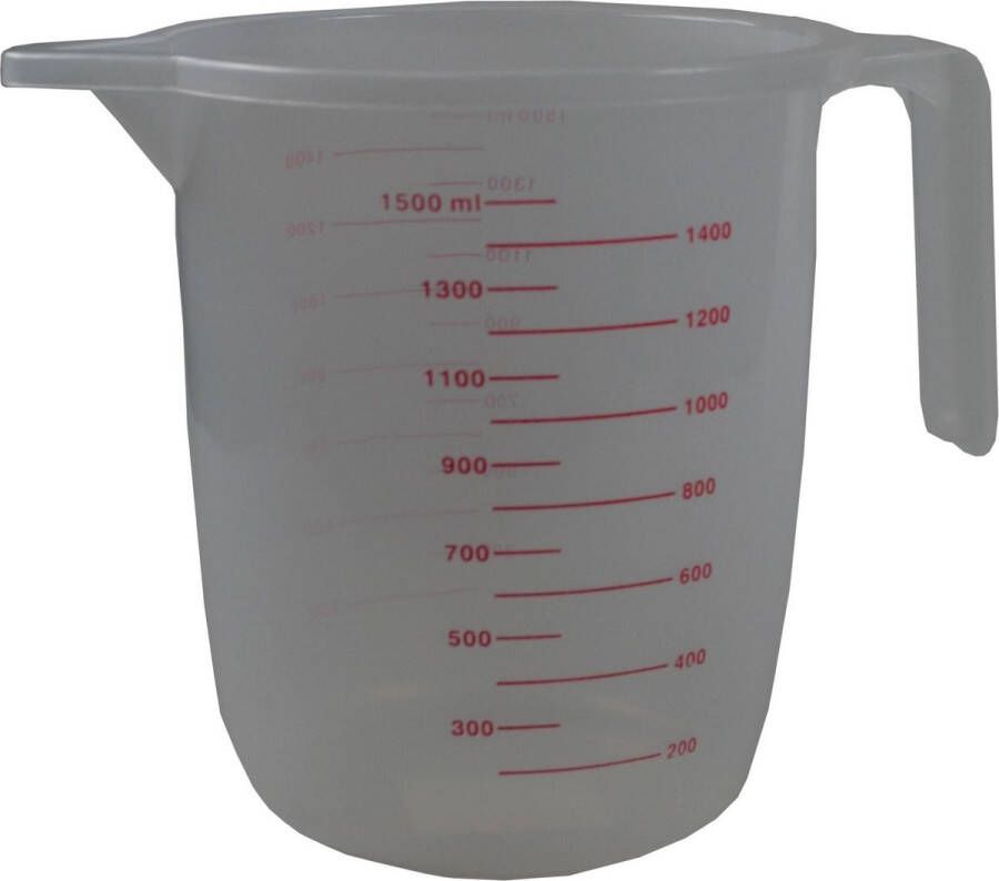 Benson Maatbeker 1500 ml Plastic Maatbeker 1.5 liter