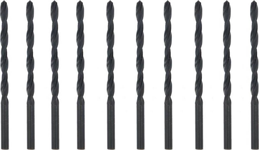 Benson Metaalboren set 4.0 mm gerolde spiraalboor 10 stuks met opbergbox