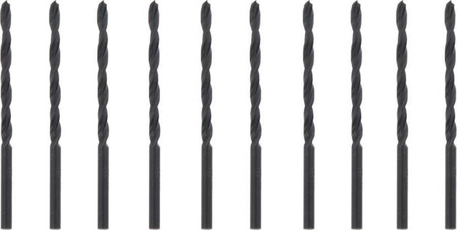 Benson Metaalboren set HSS 3 mm 10 stuks Inclusief opbergbox
