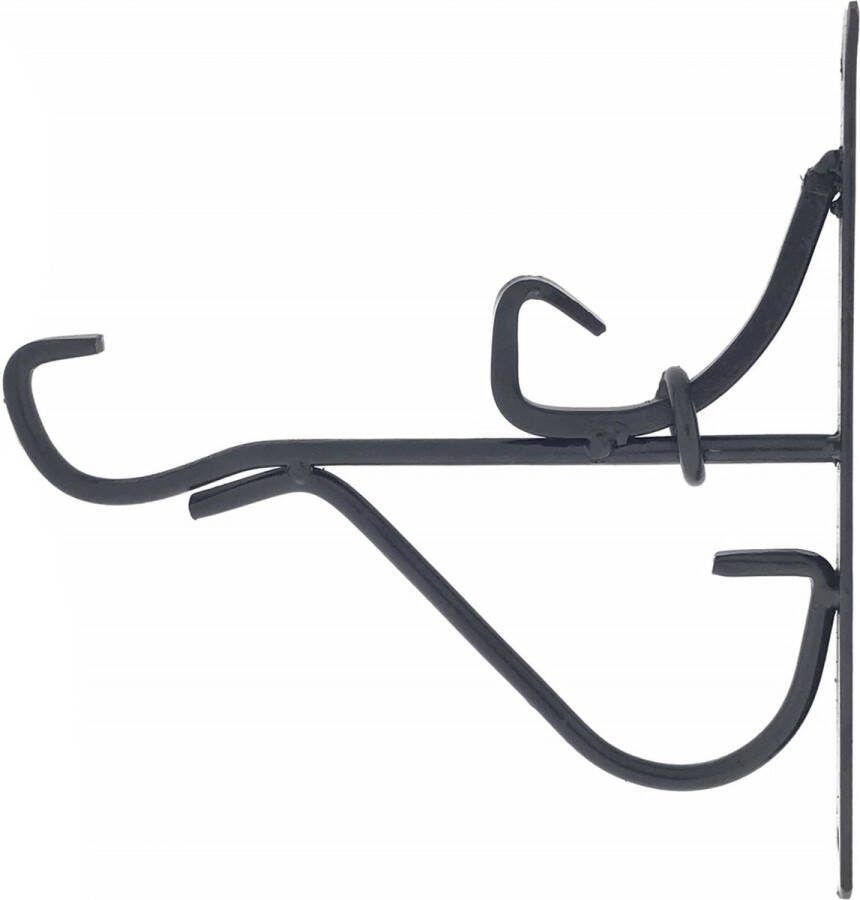 Benson Metalen plantenhanger Weerbestendig 25 x 24 cm Zwart