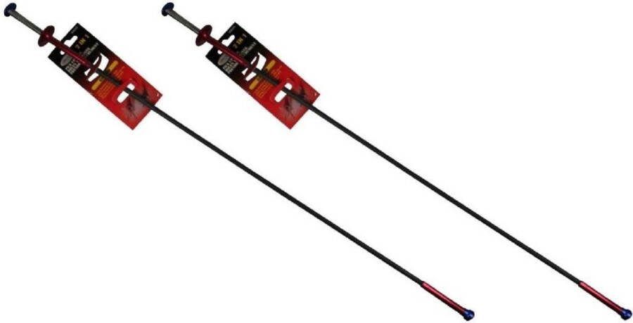 Benson Set van 3x stuks magnetische grijper pickup 70 cm gereedschap afval grijpers griptangen