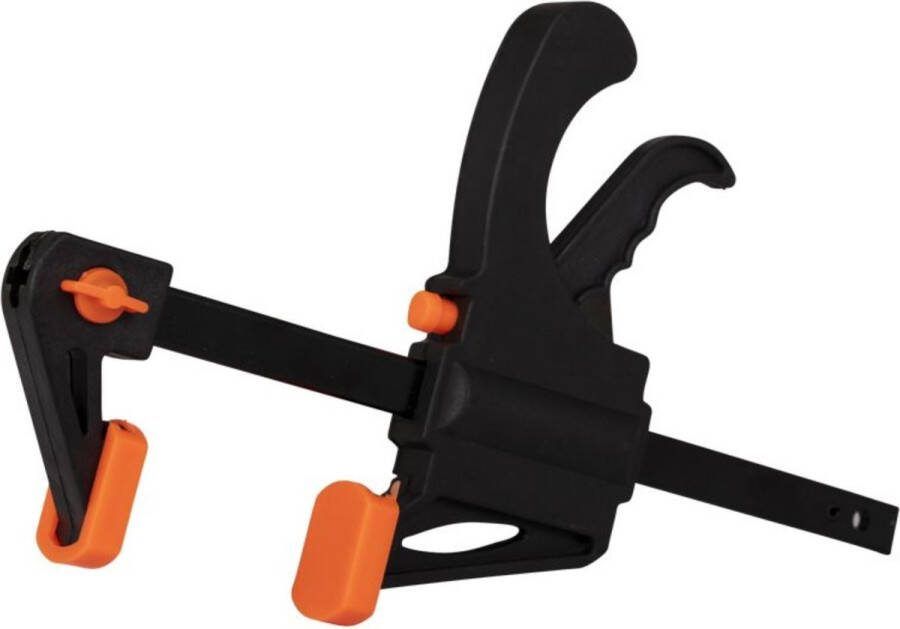 Benson Speedklem Ratelfunctie 150 mm Gehard kunststof en staal