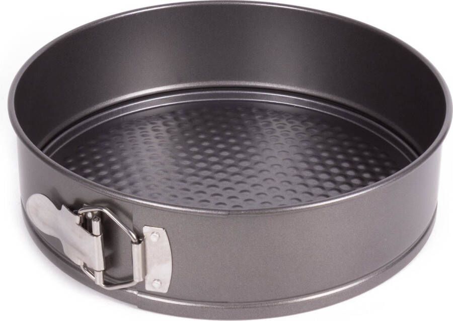 Benson Springvorm Antiaanbaklaag Ø 24 cm Zwart Handig kliksysteem