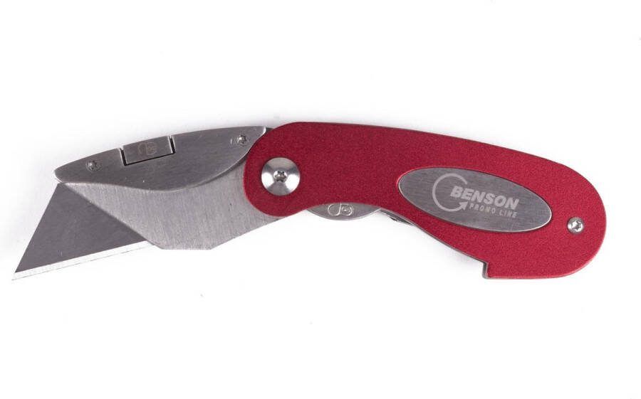 Benson Inklapbaar zakmes Trapezium mes Riemclip Klein zakformaat Super scherp