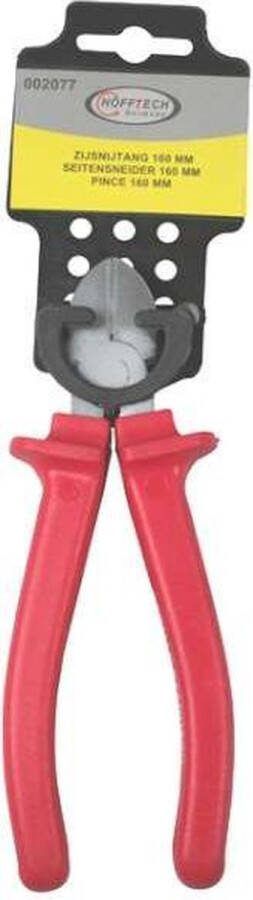 Benson Zijsnijtang Comfortabele grip Hoogwaardig metaal 160 mm Rood