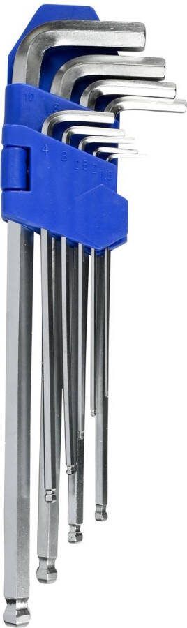 Benson TOOLTECH Inbussleutelset Stiftsleutelset 1 5 t m 10 mm 9-Delig