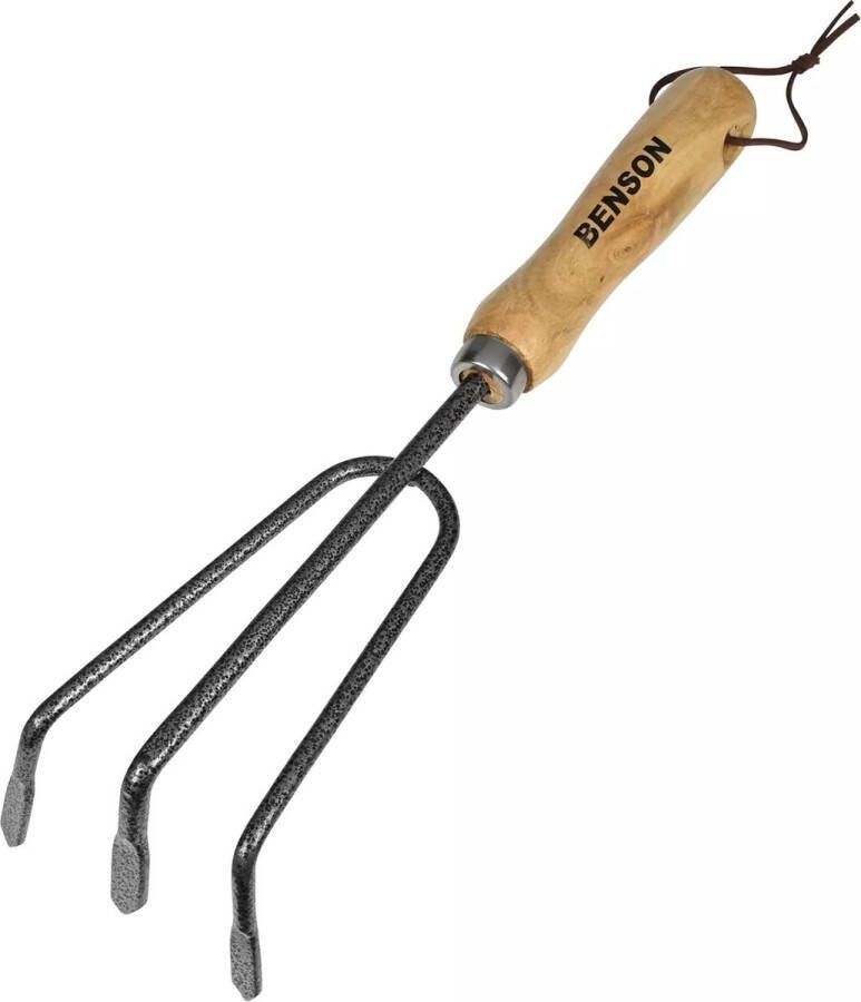 Benson Tuinhark Houten Handvat Metalen Kop 7 5 cm Breed