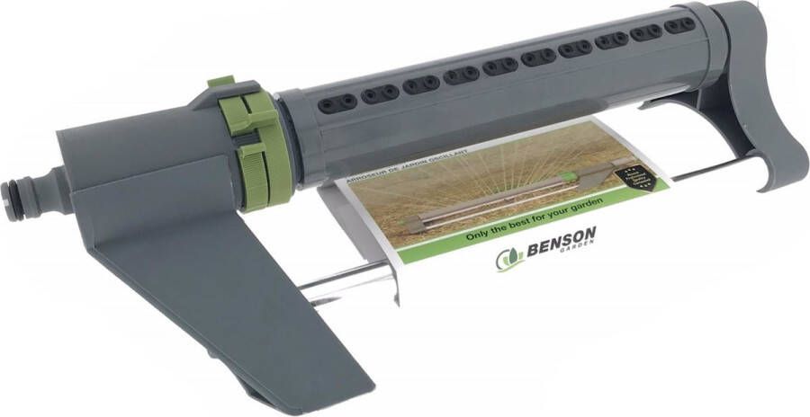 Benson Tuinsproeier Zwenksproeier 20 sproeigaatjes 4 sproeirichtingen 240m² bereik