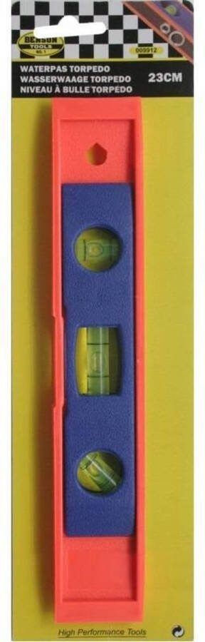 Benson Compacte waterpas 3 libellen magnetisch 23 cm lichtgewicht