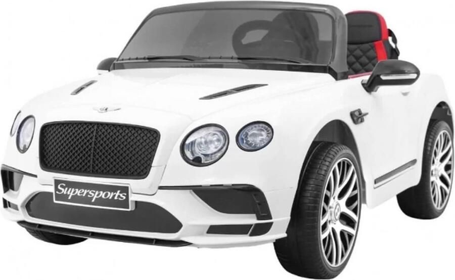 Bentley Continental Supersport 12V Accu auto Elektrische kinderauto 2-Persoons Rubberen banden Leren zitje en Afstandsbediening