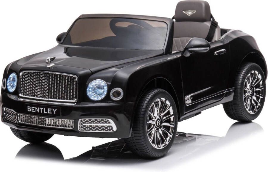 Bentley Continental Elektrische Kinderauto – 12V – 53cm Zit Hoogte – 1-3 Jaar – Afstandsbediening – Extra Functies – Wit