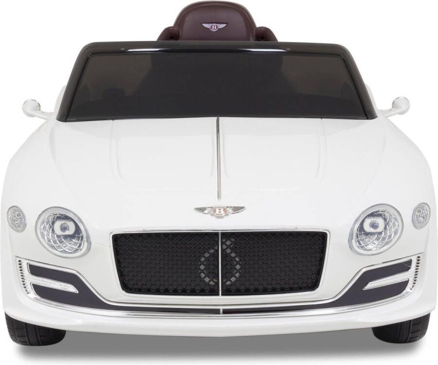 Bentley Continental Elektrische Kinderauto – 12V – 35cm Zit Hoogte – 1-3 Jaar – Afstandsbediening – Extra Functies – Wit