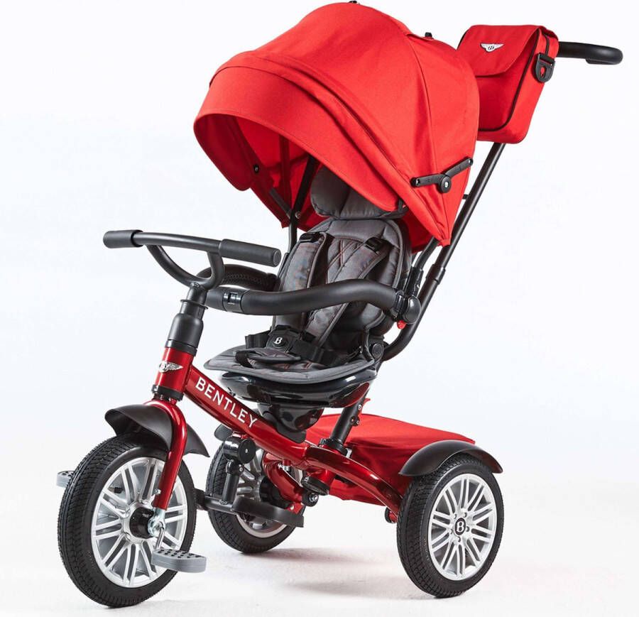 Bentley Tricycle 6 in 1 Driewieler en Buggy Dragon Red