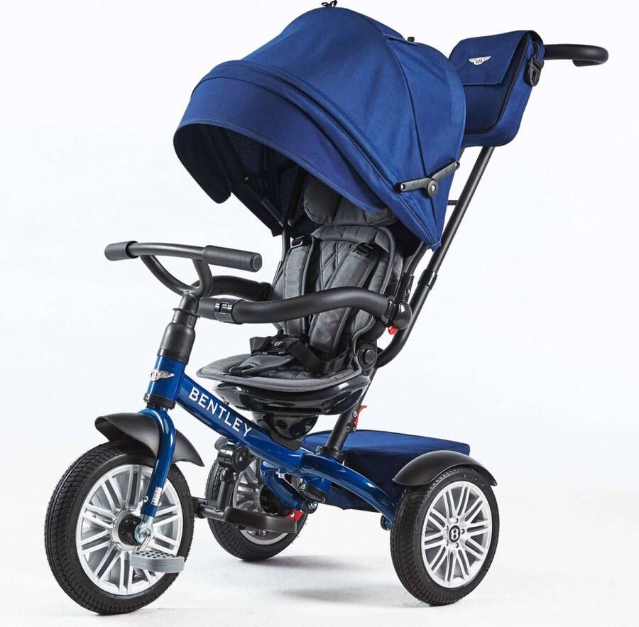 Bentley Tricycle 6 in 1 Driewieler en Buggy Sequin Blue