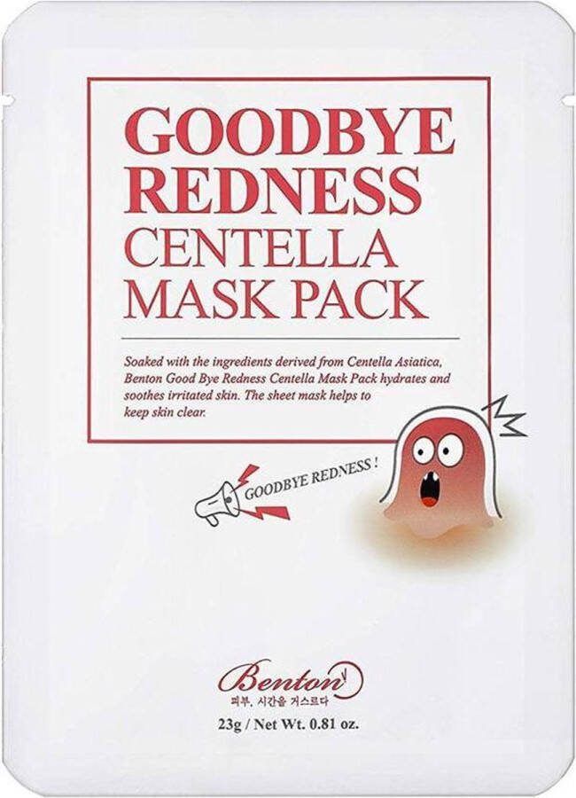 Benton Gezichtsmasker Goodbye Redness Centella (23 g)