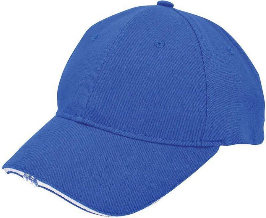 Benza Baseball Cap met led verlichting Kobaltblauw