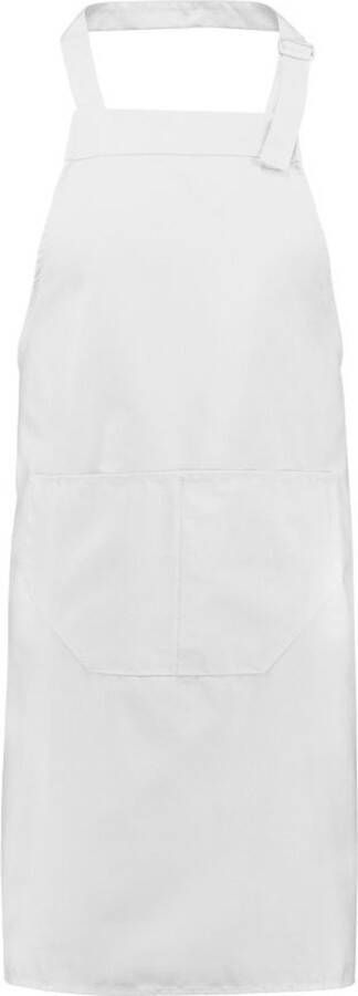 Benza Mijncadeautje Schort Keukenschort Neutraal Blanco Wit 75 x 85 cm